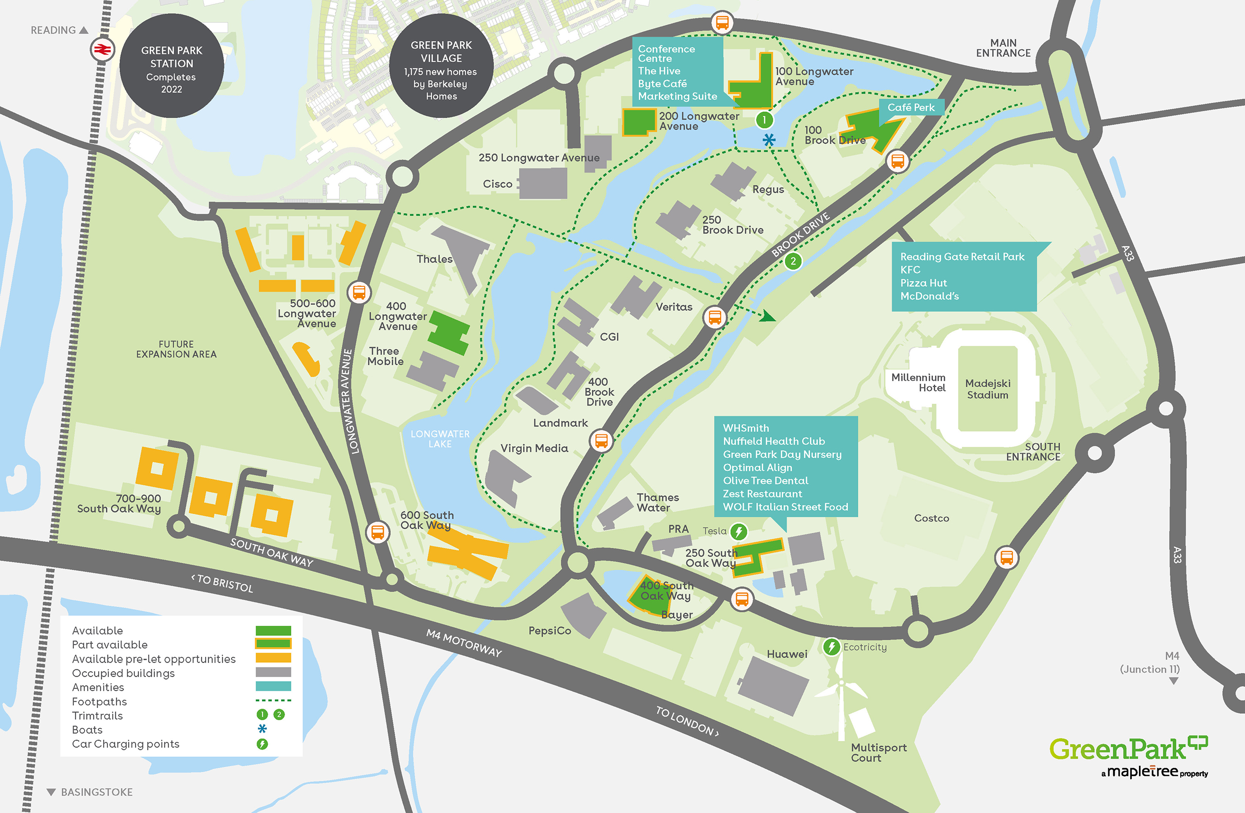Massey Greene Park Map 8102